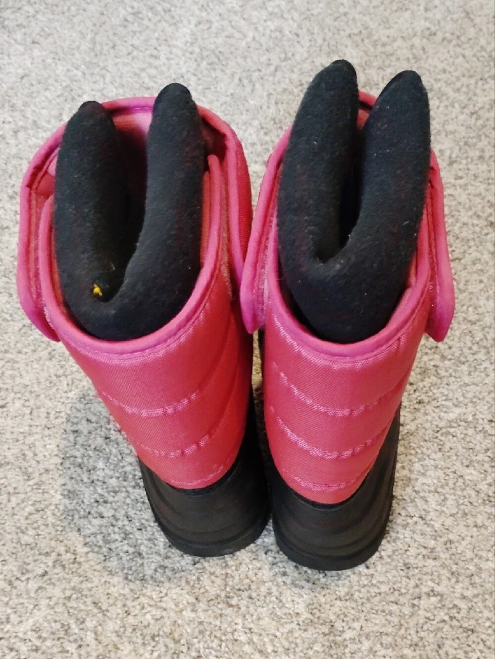 Polo by Ralph Lauren Pink and Black Kids' Rain & Snow Boots